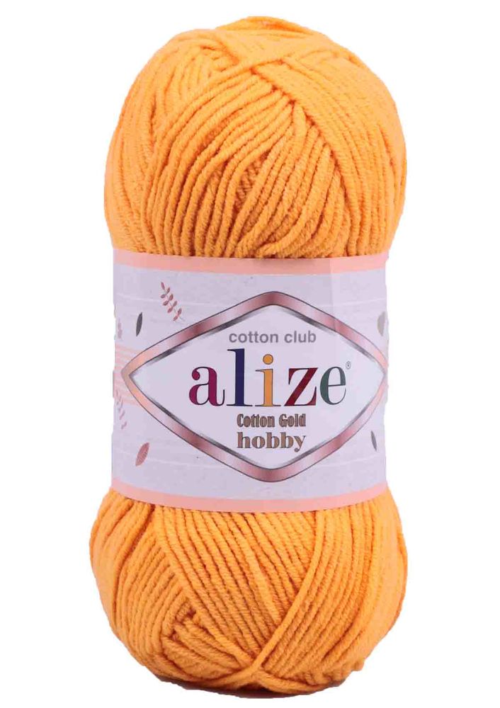 Alize Cotton Gold Hobby El Örgü İpi 50 gr Turuncu 014