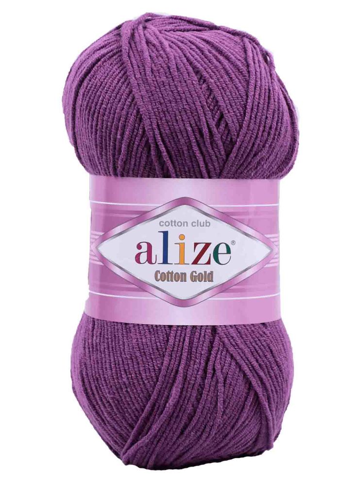 Alize Cotton Gold El Örgü İpi Mürdüm 122