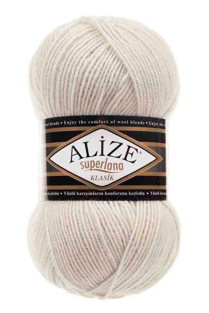 Alize Superlana Klasik El Örgü İpi Fil Dişi 599