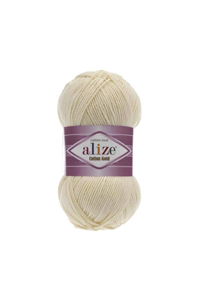 Alize Cotton Gold El Örgü İpi Krem 001