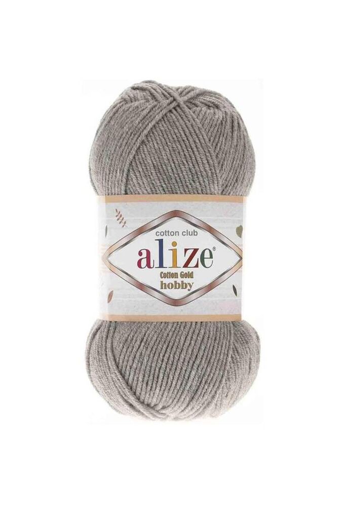 Alize Cotton Gold Hobby El Örgü İpi 50 gr Gri Melanj 021