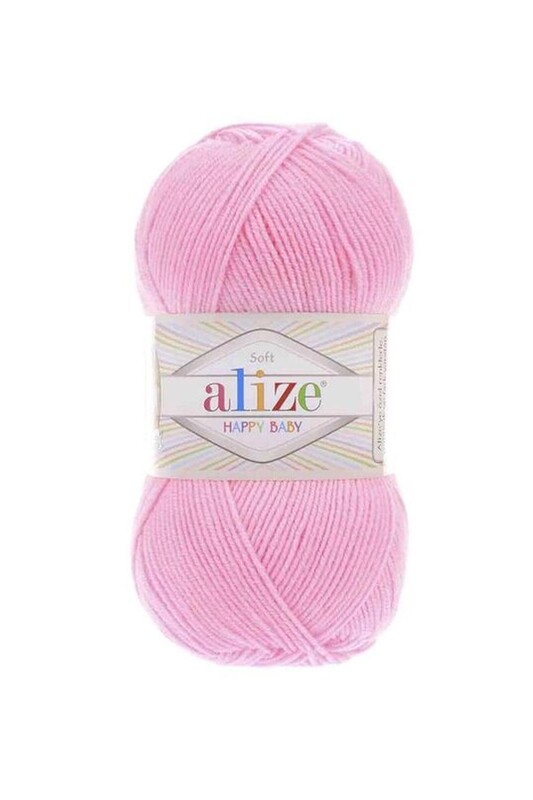 Alize - Alize Happy Baby El Örgü İpi Pembe 191