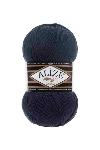 Alize Superlana Klasik El Örgü İpi Lacivert 058