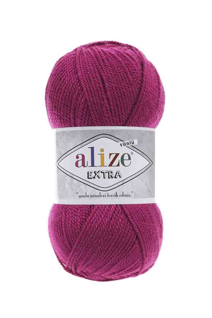 Alize Extra El Örgü İpi Koyu Fuşya 048