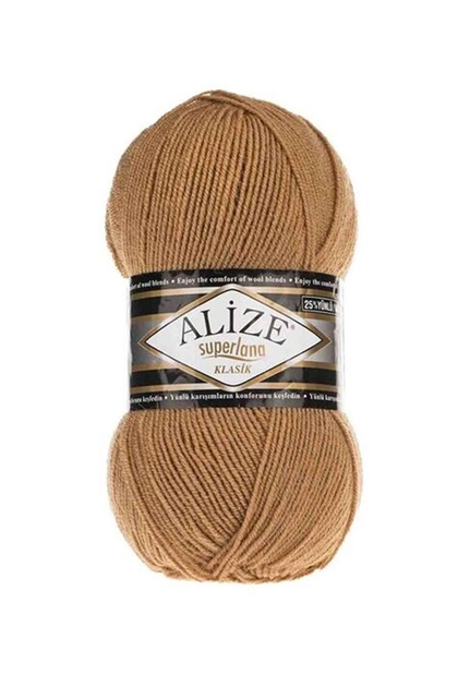 Alize Superlana Klasik El Örgü İpi Safran 002