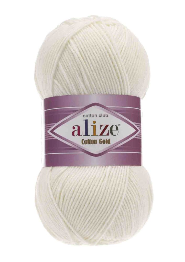 Alize Cotton Gold El Örgü İpi Açık Krem 062