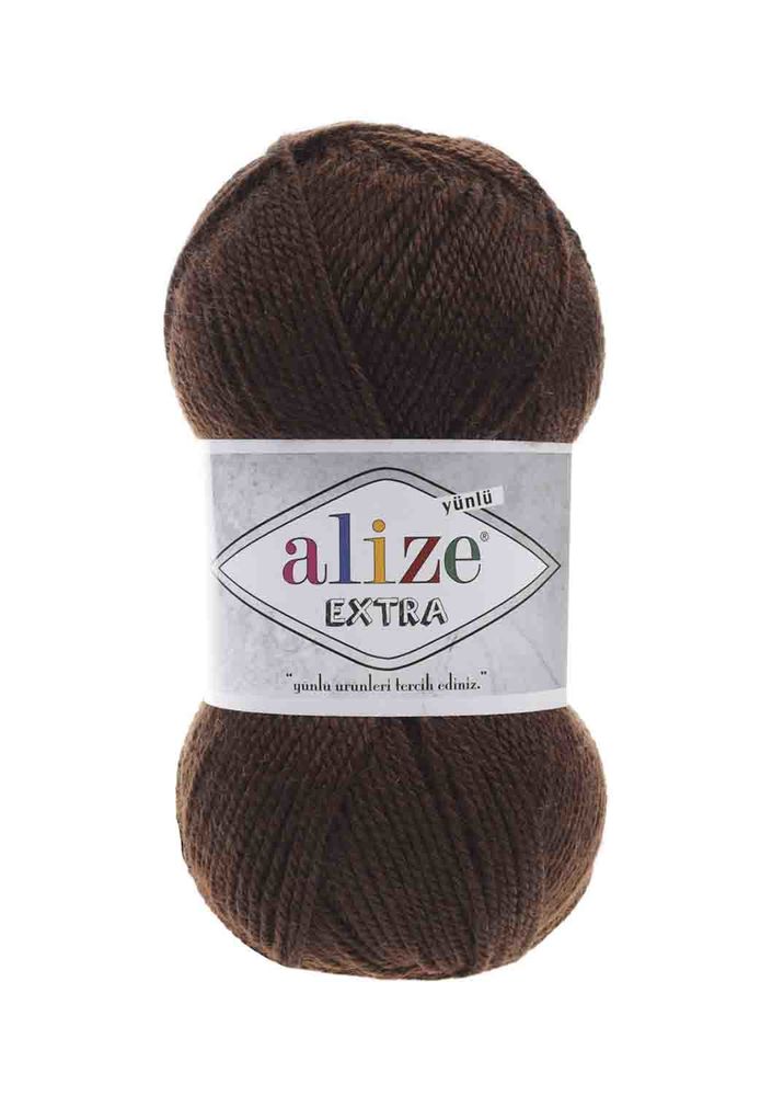 Alize Extra El Örgü İpi Kahverengi 026