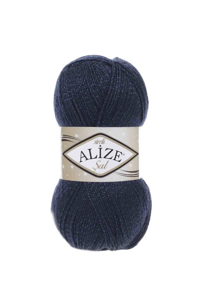 Alize Şal Sim El Örgü İpi Lacivert 058
