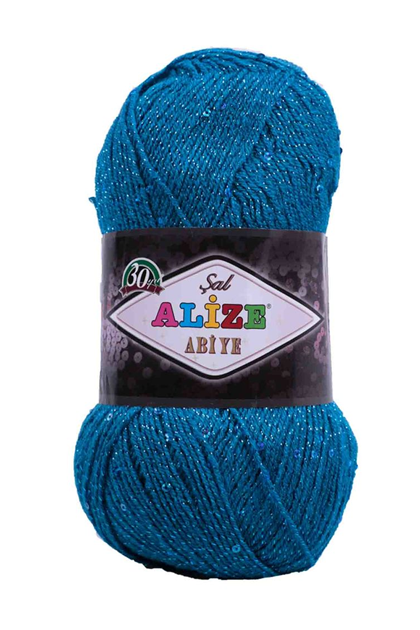 Alize Şal Abiye El Örgü İpi Turkuaz 425