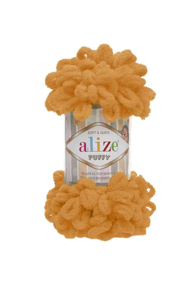 Alize Puffy El Örgü İpi Portakal 336