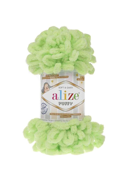 Alize Puffy El Örgü İpi Yeşil 041