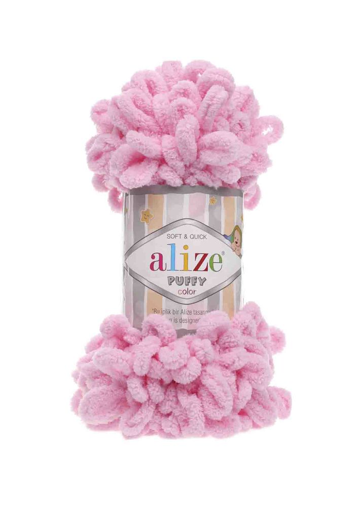 Alize Puffy El Örgü İpi Pembe 185