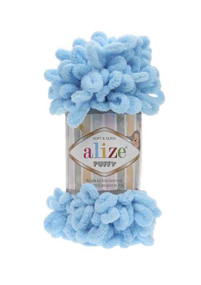 Alize Puffy El Örgü İpi Turkuaz 287