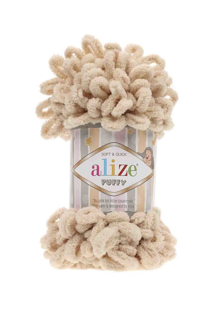 Alize Puffy El Örgü İpi Bal Köpüğü 310