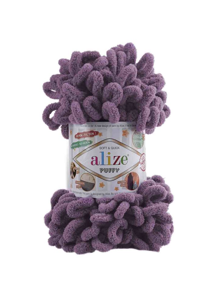 Alize Puffy El Örgü İpi Lavanta 437