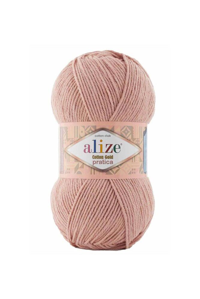 Alize Cotton Gold Pratica El Örgü İpi Pudra 161