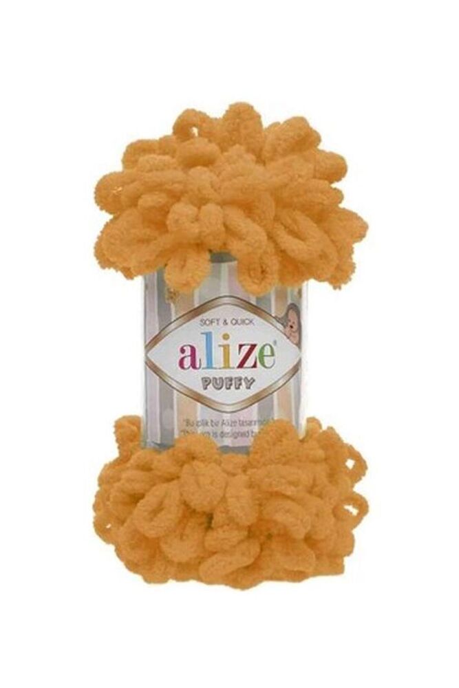 Alize Puffy Yarn | Orange 006