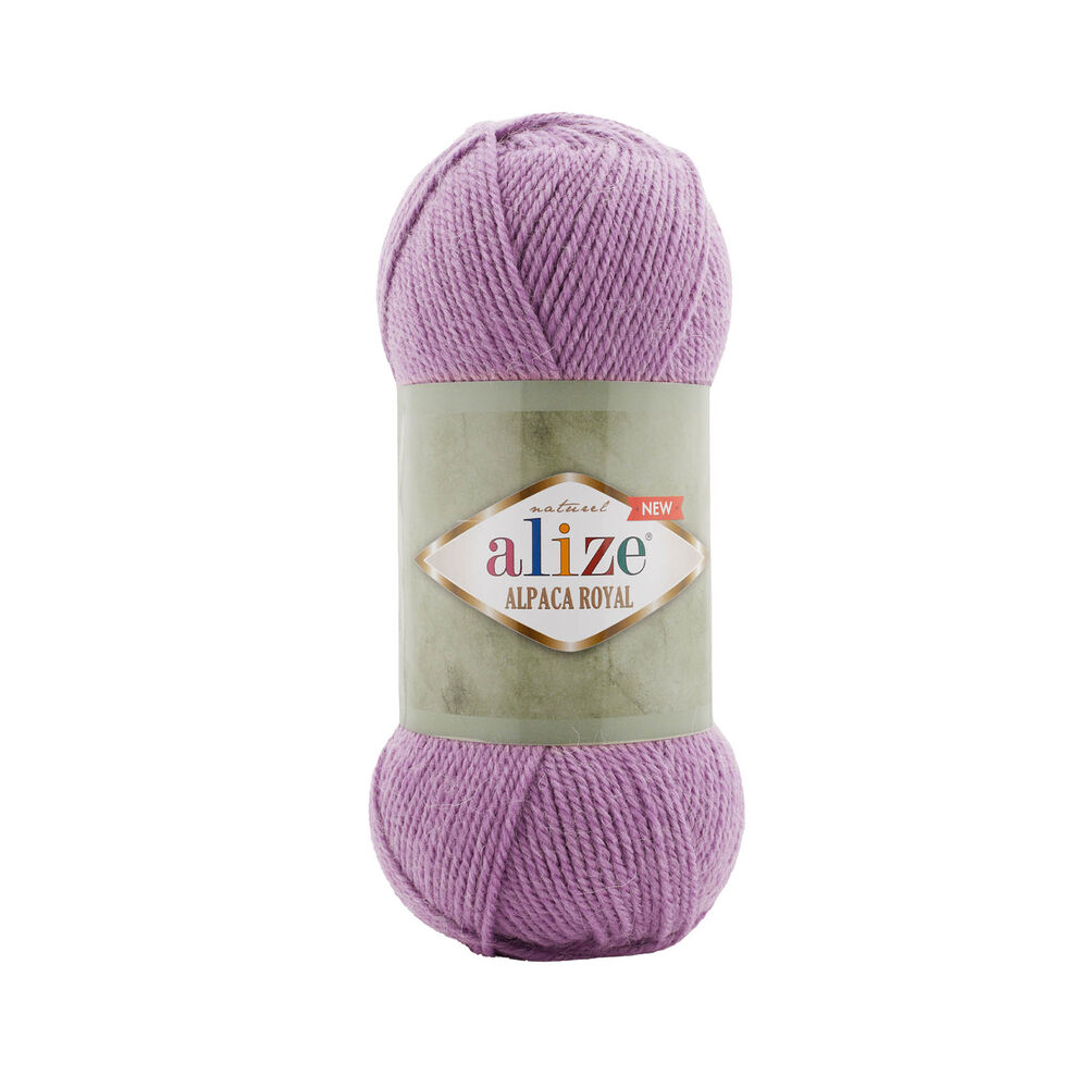 Alize Alpaca Royal New El Örgü İpi | Pembe Leylak 438
