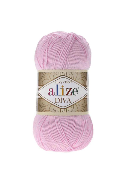 Alize Diva Yarn /Pink 291