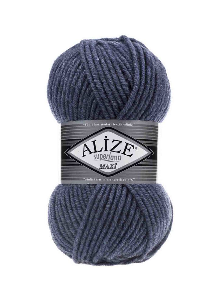 Alize Superlana Maxi El Örgü İpi Denim Melanj 203
