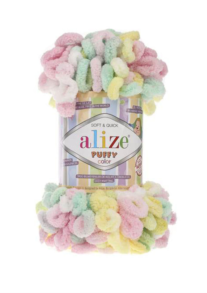 Alize Puffy Fine Color El Örgü İpi 5862