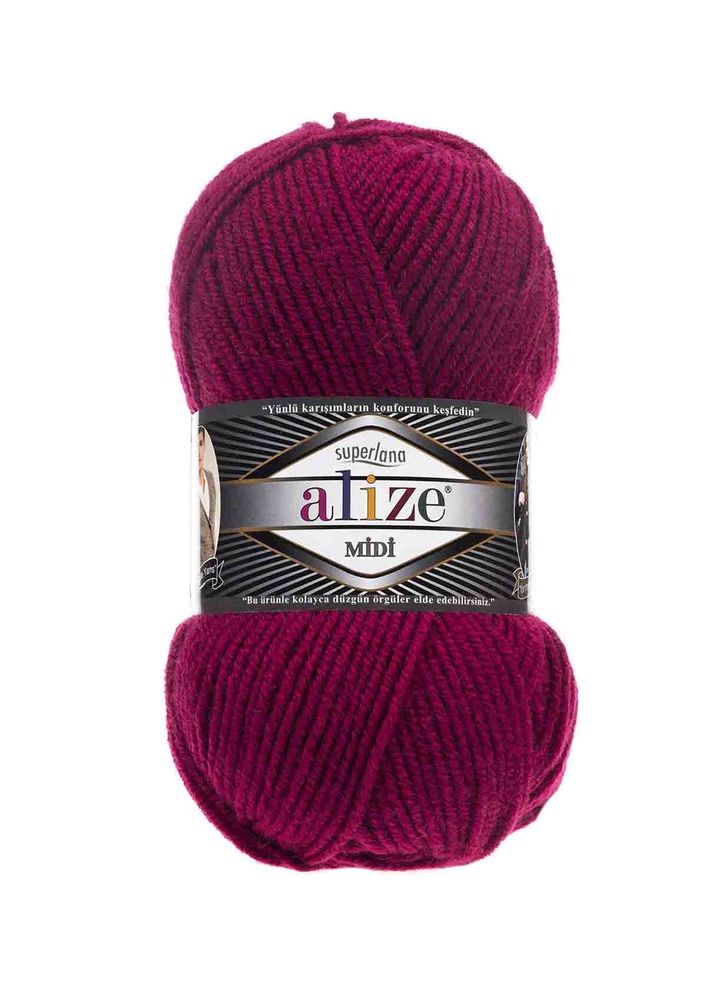 Alize Superlana Midi El Örgü İpi Yakut 649