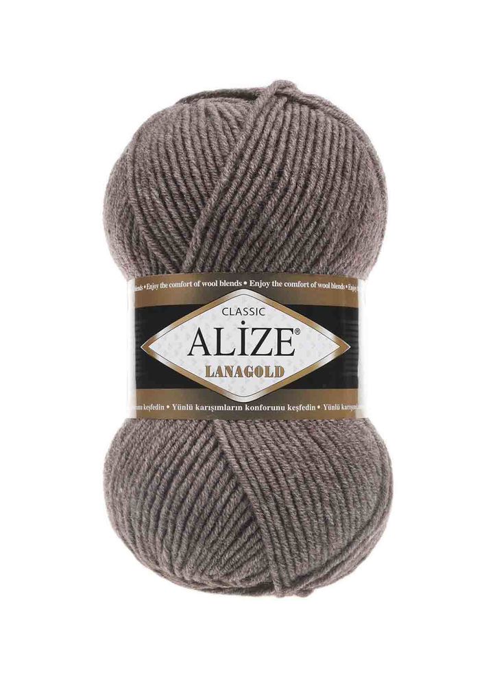 Alize Lanagold El Örgü İpi Kahve Melanj 240