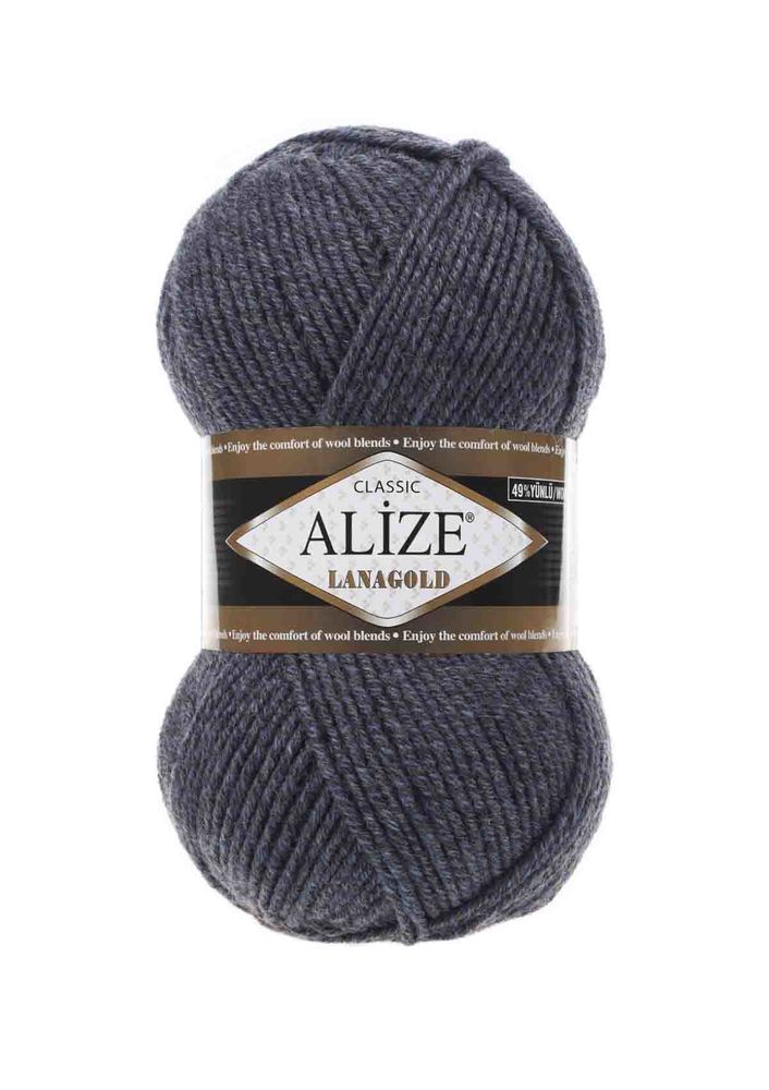 Alize Lanagold Yarn | Dark Gray 902