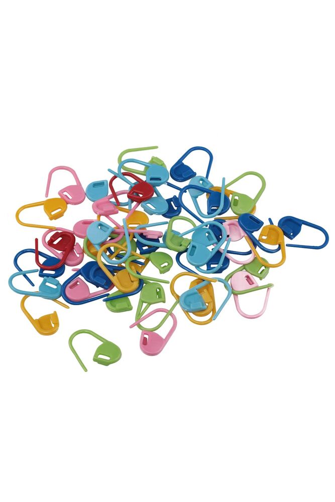 İlmek Belirleyici Plastik Çengelli İğne 50 Adet | Karışık