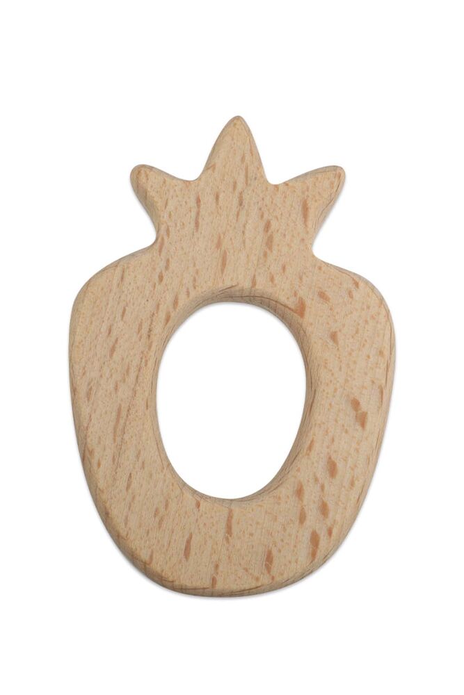 Amigurumi Diş Kaşıyıcı Ahşap Halka Ananas