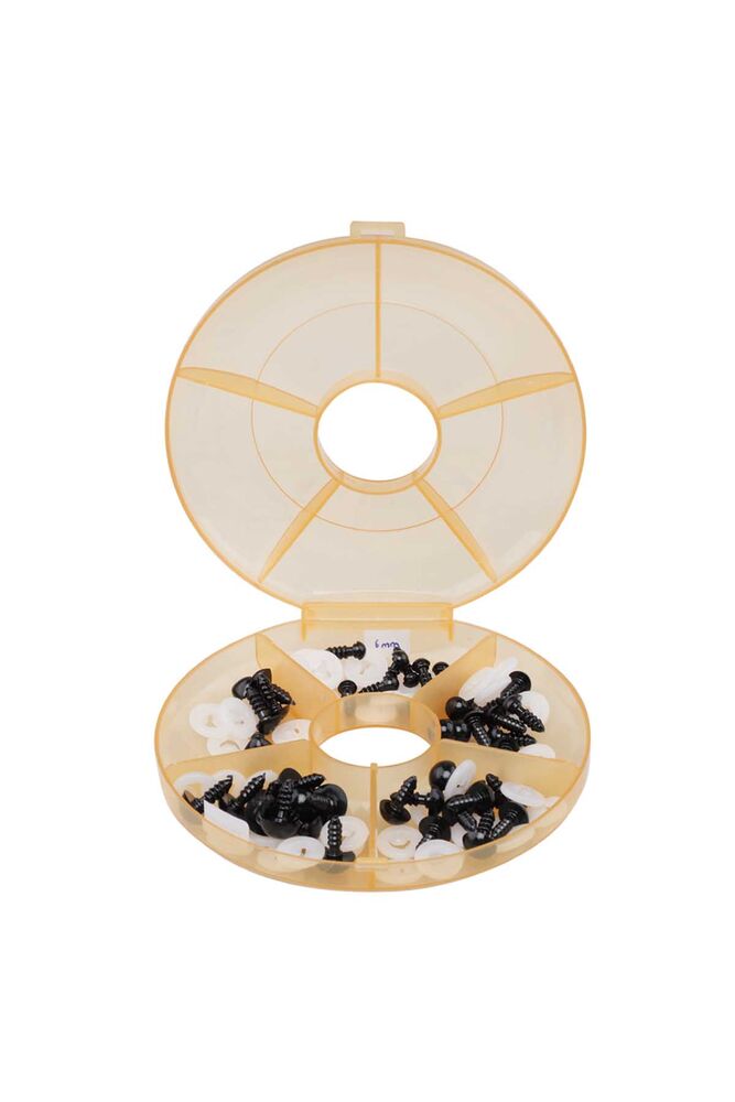 Organizerli Amigurumi Vidalı Göz Seti