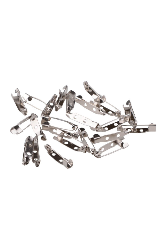 Brooch Pin 2.5 cm 25 pcs | Silver