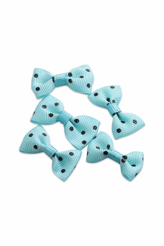 SİMİSSO - Amigurumi Fabric Bow 5 pcs | Turquoise