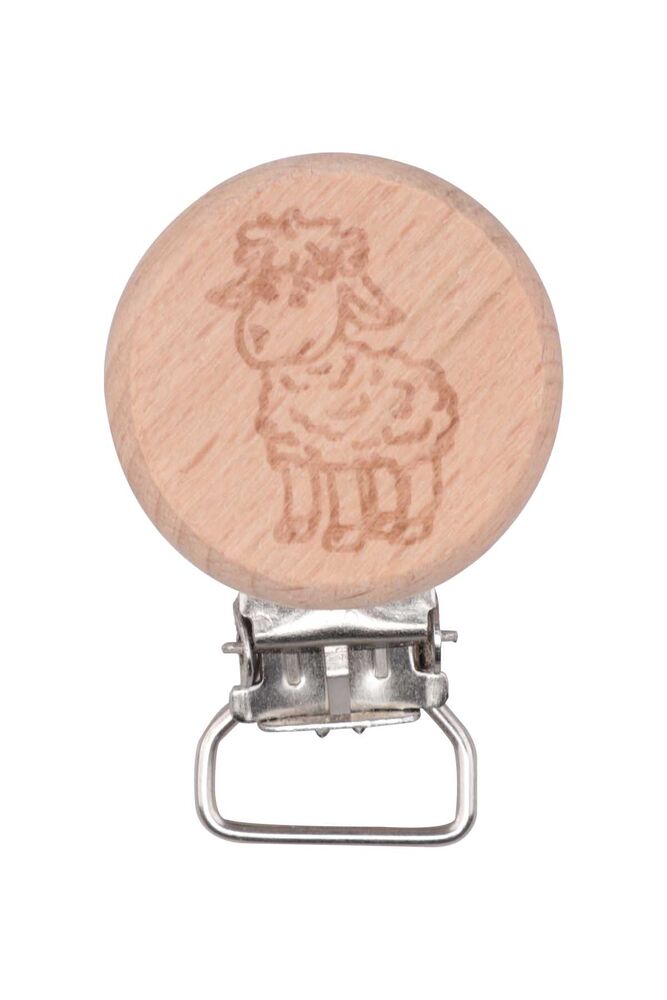 Lamb Pacifier Clip