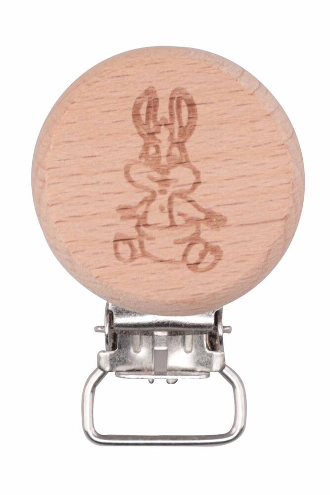 Rabbit Pacifier Clip