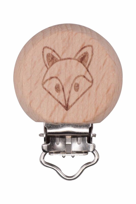 SİMİSSO - Fox Pacifier Clip