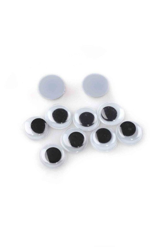 SİMİSSO - Moving Amigurumi Eyes 5 Pairs 10 mm|Black