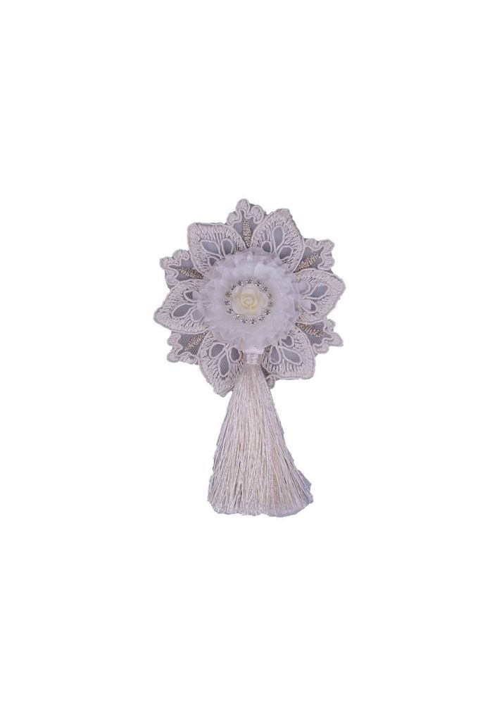 Tasseled Bow 635 | Cream