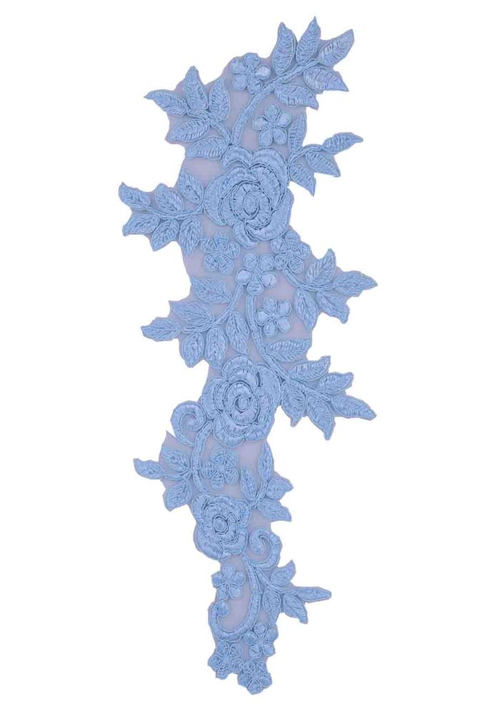 Guipure Applique Simisso 285 | Blue