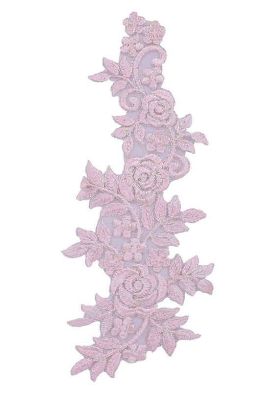 Guipure Applique Simisso 541 | Dried rose - Thumbnail