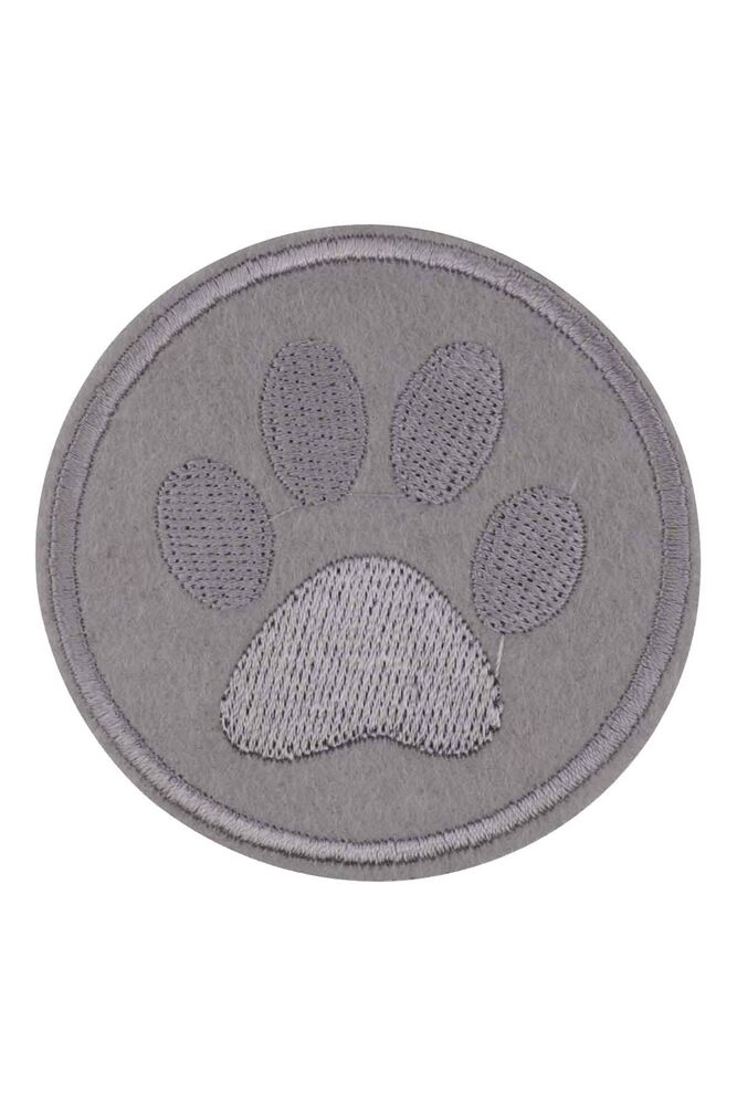 Paw Applique/Gray