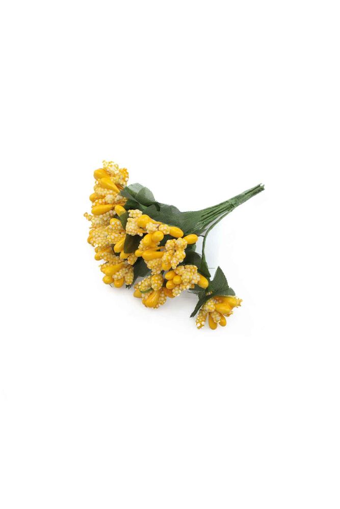 Artificial Flower Buds 12 pcs 232 | Yellow