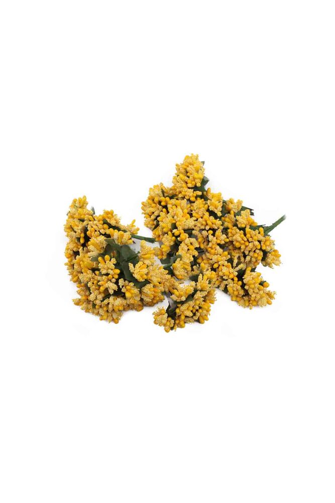 Artificial Flower Buds 12 pcs 232 | Yellow