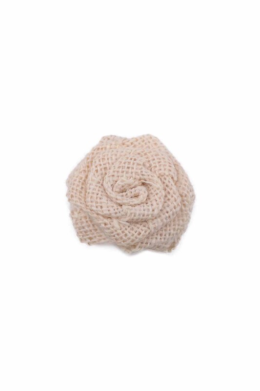 Decorative Jute Flower - Thumbnail