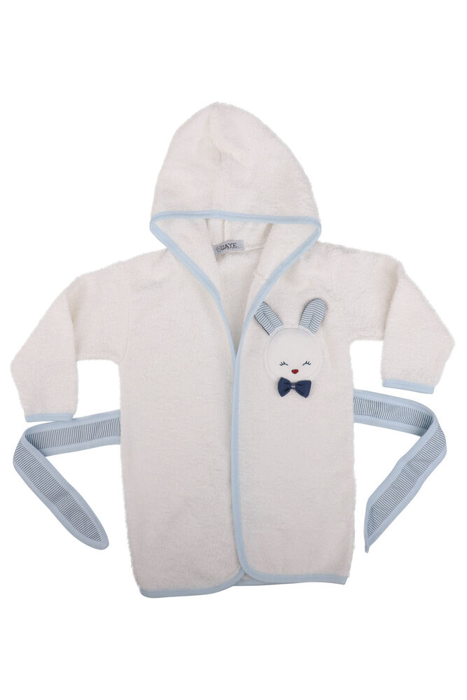 Rabbit Set of 4 Baby Bathrobes | Blue