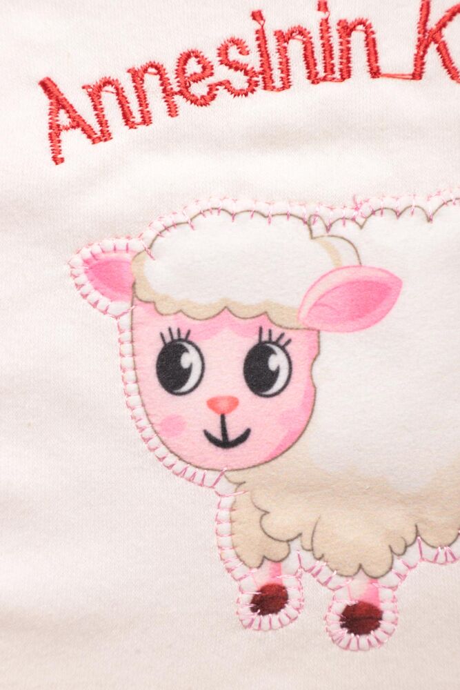 Figürlü Mama Önlüğü 02 | Pembe