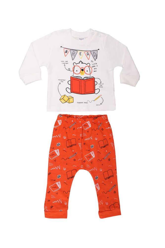 Hoppala Baby Read Boys 2-Pack Set 2267 | Orange