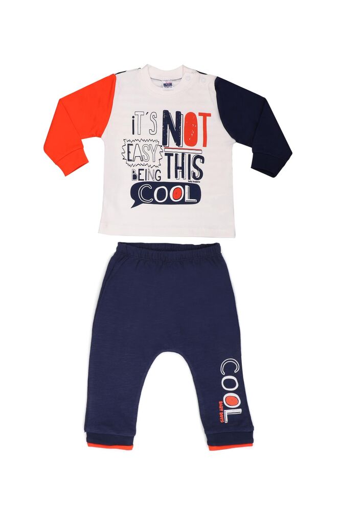 Hoppala Baby Printed Baby Set 2011 | Orange