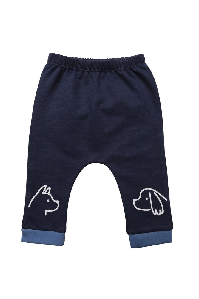 Yazı Baskılı Ekek Bebek Takım 1240 | Mavi Yazı Baskılı Ekek Bebek Takım 1240 | Mavi