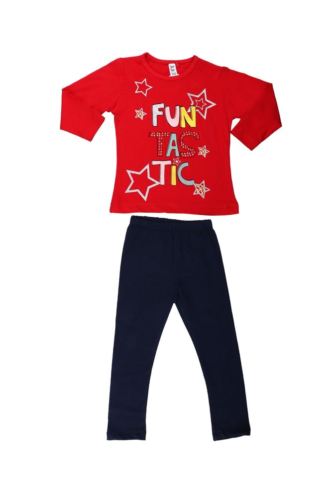 Juuta Printed Baby Set | Red